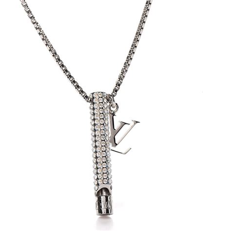 lv necklave|louis vuitton whistle necklace.